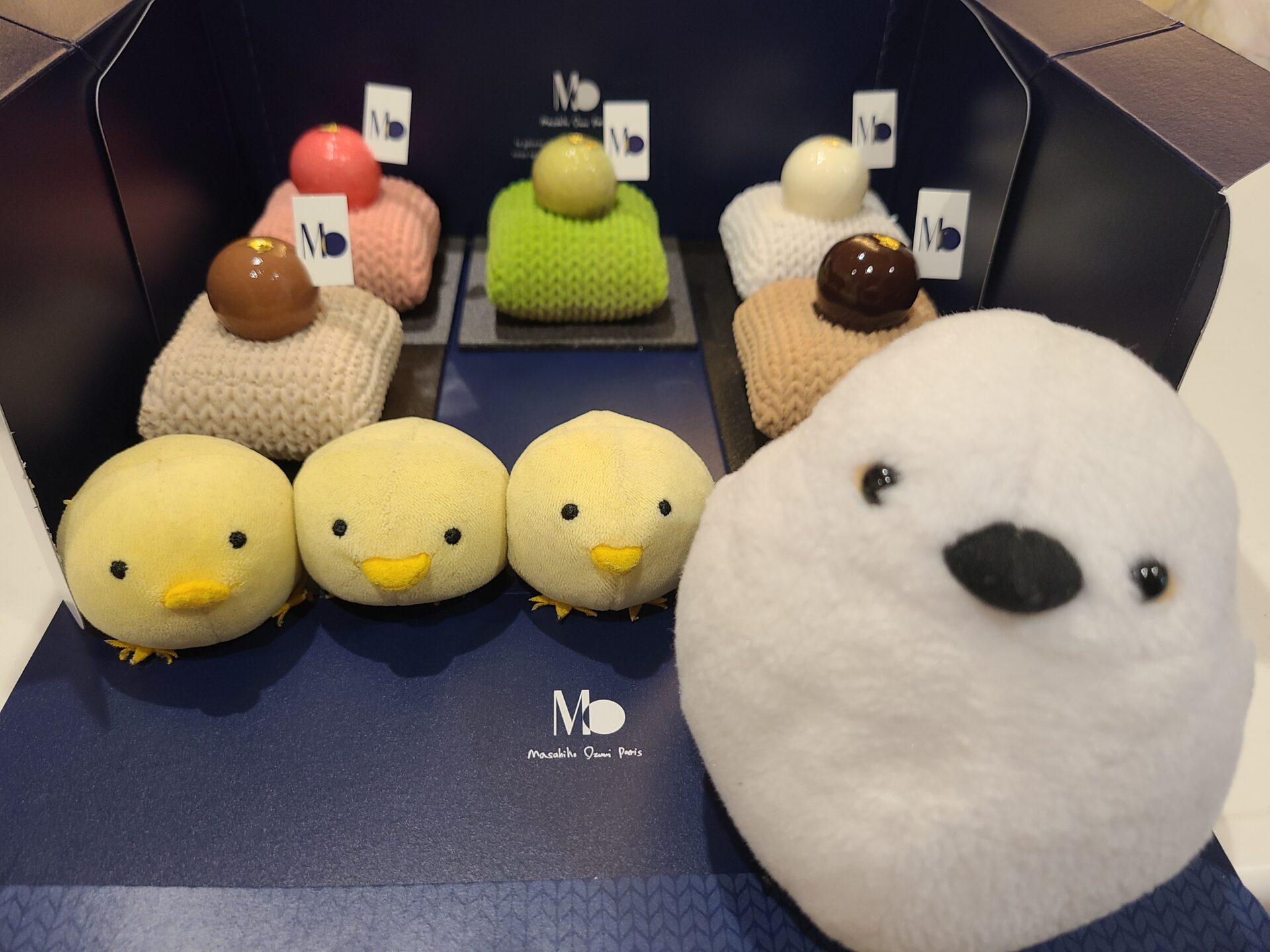 Masahiko Ozumi Paris「Zabutonモンブラン」かわいいのに美味しい！繊細フォルムが美しい大阪スイーツ